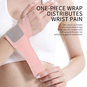 Muñequeras para túnel carpiano Muñequera de neopreno Compresión Gimnasio Muñequeras Fitness Protector de muñeca - Product Image 1