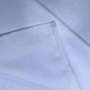 100% Polyester Linen Đồng Bằng Trắng Trà Khăn Mềm Trống Nhà Bếp Khăn 50X70 CM Cho Thăng Hoa - Product Image 4