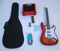 Weifang Rebon 6 String 39 Size/inch Cheap Beginner ST Electric Guitar Kit/Guitar/Guitarra