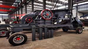 Factory Price Small Scale Gold Ore Mining Equipment Rock Gold Mining Plant with Diesel Jaw Crusher - Product Image 6