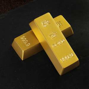 热卖黄铜仿真固体收集硬币高品质合金镀金棒金条金属工艺品礼品铸造 - Product Image 3