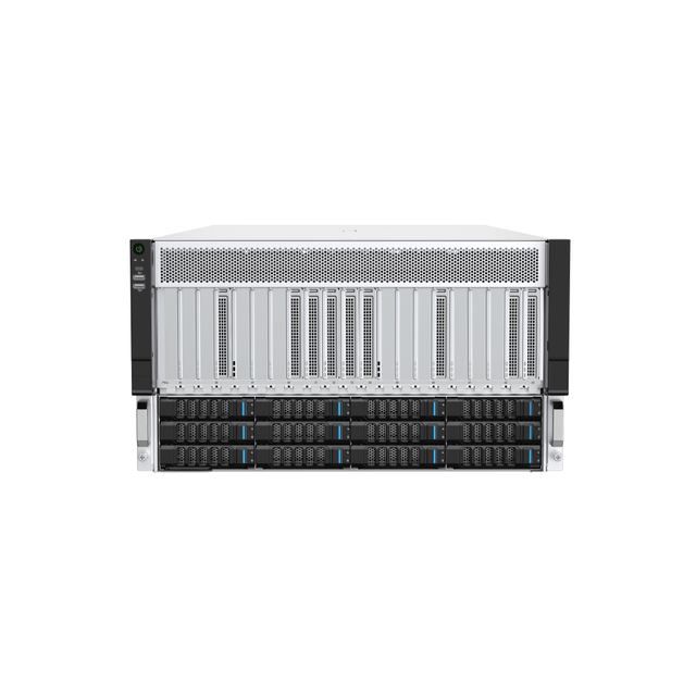 6U Rack-Mount GPU Server Chassis for Intel Xeon DDR5 RAM  Stock