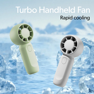 Turbo Handheld <b>Fan</b> Portable Rechargeable <b>Mini</b> Pocket <b>Fan</b> Brushless Motor 3 Speed <b>USB</b> Cooling <b>Fan</b> for Outdoor Travel - Product Image 6