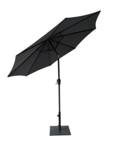<span class=keywords><strong>Parasol</strong></span> de jardin pliable moderne de 2,7 m, imperméable, pour terrasse extérieure, avec structure en aluminium et fibre de verre, mobilier de jardin extérieur - Product Image 3