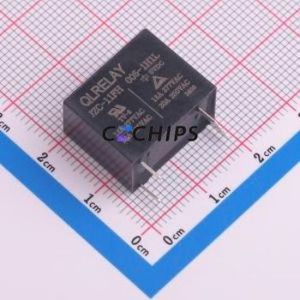 JZC-11FH 005-1H1L Power Relay Through hole,18.4x10.2mm 5V 1 Normally Open: 1A (SPST-Normally Open)::: 4 20A-125VAC/18A-277VAC - Product Image 1