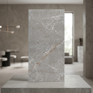 Fusion Grey 800x1600mm Glossy Porcelain Tiles Marble Inspired Surface For Bulk Import Supply Programs - Product Image 2