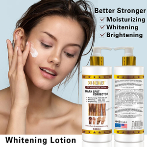 500毫升皮肤美白身体霜强力漂白谷胱甘肽黑斑去除剂美白身体乳液 - Product Image 4