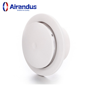 NOUVEAU Ventilation d'appoint industrielle flexible en plastique pour fenêtre HVACR, <span class=keywords><strong>Grille</strong></span> de ventilation moderne pour climatiseur, Pièces de système HVAC, Disques de <span class=keywords><strong>grille</strong></span> motorisés, Vannes d'air - Product Image 3