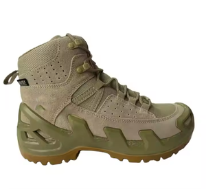 TSB08 Customized Tan Color Middle Low <b>Hiking</b> <b>Boots</b> 9 Inches 7 Inches Durable Russian New Definite Outdoor Sports Tactical <b>Boots</b> - Product Image 1