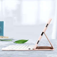 Touchpad ile Lenovo Tab M10 artı 10.6 3rd Gen koruyucu deri Tablet kılıfı için kablosuz klavye