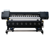 Impresora de Tarjetas Eco-solventes Easy Color 1.8M I3200, Plotter con Pantalla Táctil, Impresión Automática Rollo a Rollo, Impresión de Vinilo Flexible para Exteriores