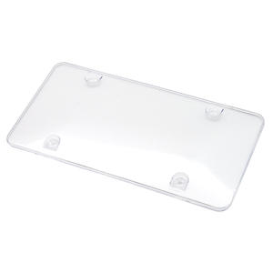Couvre-plaque d'immatriculation transparent en polycarbonate de haute qualité, incassable, taille américaine, 2026 - Product Image 5