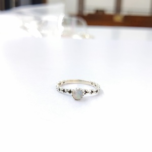 Anillos Finos de Plata, Joyería al por Mayor, Anillo de Piedra Lunar, Plata de Ley 925, Anillo de Piedras Preciosas, Anillo de Piedra Lunar Ajustable, Colección Hecha a Mano - Product Image 2