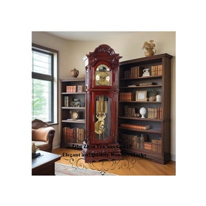 Orologio da Terra in Stile Antico Francese, Design Country, 31 Giorni di Autonomia, Movimento Meccanico <span class=keywords><strong>a</strong></span> Carica Manuale, <span class=keywords><strong>Pendolo</strong></span> in Legno, Orologio Nonno <span class=keywords><strong>Hermle</strong></span> - Product Image 3