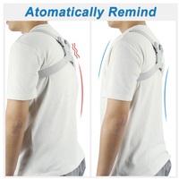 Orthèse de clavicule supérieure ajustable de niveau supérieur, capteur Intelligent de Vibration, lisseur des épaules, correcteur de Posture