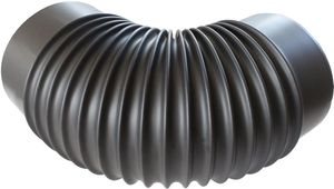 Accessoires pour <span class=keywords><strong>cheminée</strong></span> en acier au carbone noir, <span class=keywords><strong>cheminée</strong></span> à <span class=keywords><strong>gaz</strong></span>, coude à 90 degrés, kits de ventilation, coudes d'échappement, montage mural pour villa - Product Image 3