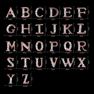 Tachuelas de <span class=keywords><strong>uñas</strong></span> con letras más nuevas al por mayor letras mayúsculas 3D y calcomanías de <span class=keywords><strong>uñas</strong></span> de cristal de diamantes de imitación <span class=keywords><strong>para</strong></span> mujeres niñas arte de <span class=keywords><strong>uñas</strong></span> DIY - Product Image 3