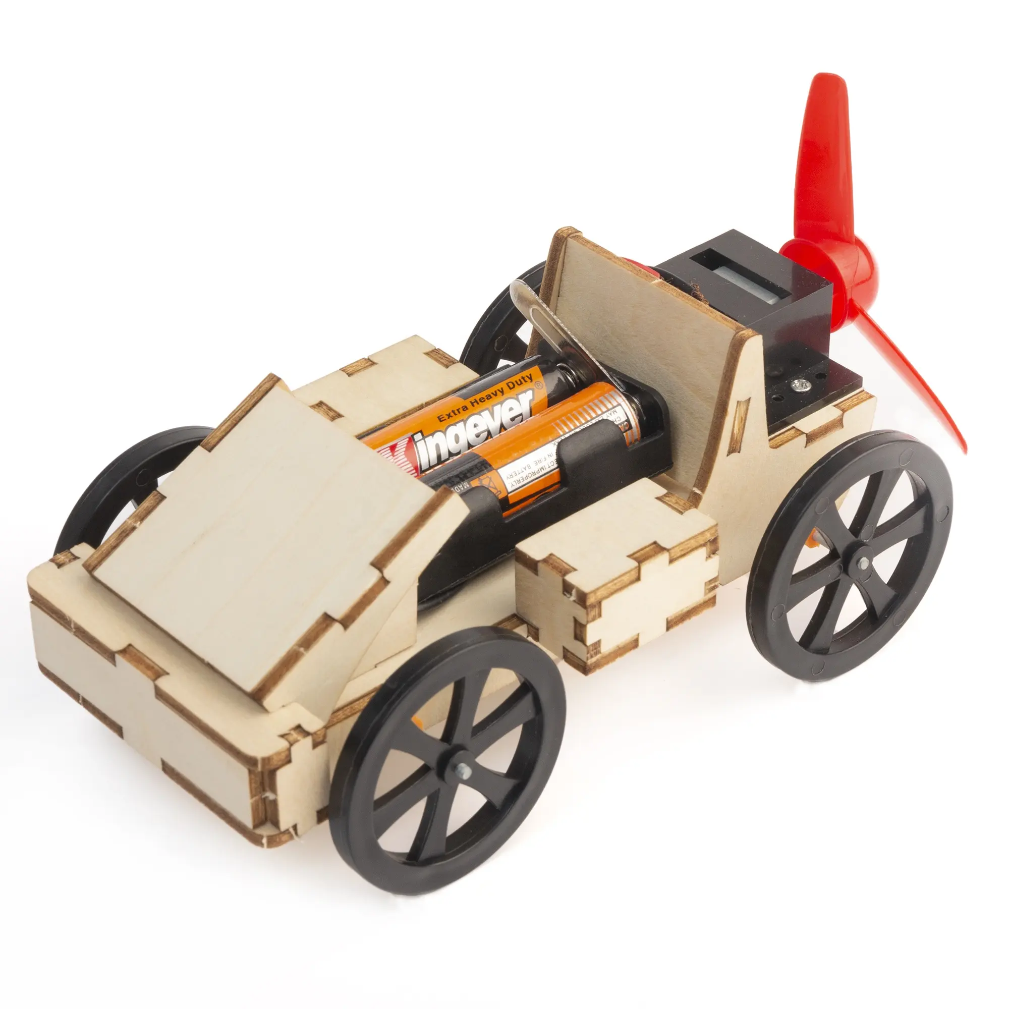 Reaction Thrust DIY Racing Car Kids STEM Toys Educational