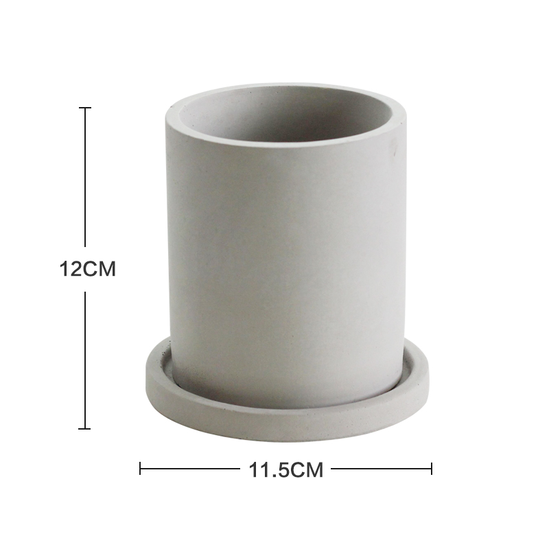 Grigio chiaro 9,5 * 11 cm