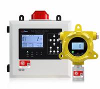 Détecteur d'alarme de gaz sulfure d'hydrogène H2S antidéflagrant, contrôleur de surveillance de la concentration industrielle pour utilisation en atelier