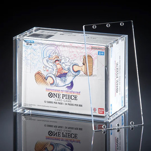 Boîtier de collecteurs d'affichage en acrylique pour boîte de rappel à une pièce (OP-04 OP-05) - Product Image 1