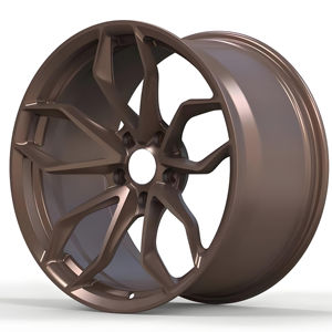 Rines Personalizados Nuevos Forjados de 18 19 20 Pulgadas 5x112 5x114.3 5x120 4x100 en Bronce Satinado para <span class=keywords><strong>Corvette</strong></span> C6 C8 Z06 C7 Stingray Z51 <span class=keywords><strong>ZR1</strong></span> - Product Image 1