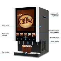 Machine à café automatique commerciale intelligente personnalisée en usine à vendre
