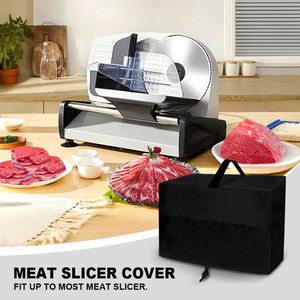 Funda Protectora para Rebanadora de Carne de Poliéster Negro Antipolvo con Bolsa de Almacenamiento - Product Image 4