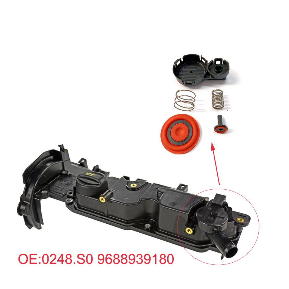 Kit Valvola PCV Per Citroen E Peugeot - Compatibile Con C4, DS5, 308, 3008, Numeri OE 0248S0, 9688939180 - Foto 11