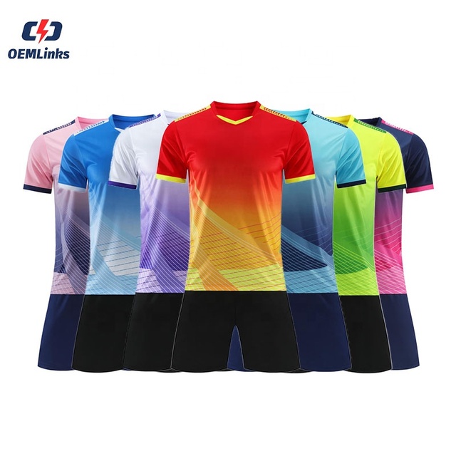 Custom Flag Football Uniform Set 7v7 Football Jersey Top and Down Girls Soccer Jersey
