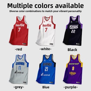Nouvelle tenue de basketball américaine 2025 unisexe, personnalisable, impression numérique haut de gamme, vêtements d'entraînement et de compétition sportive pour équipes, été - Product Image 4