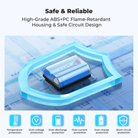 Baterai Kamera K&F Concept 2520mAh untuk Sony NP-FZ100 2-Pack Baterai Kompatibilitas Penuh Pengisian Langsung Tipe-C Indikator LED
