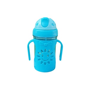 แก้วน้ำเด็กอนุบาลแบบหลอดดูด พลาสติกใส ชั้นเดียว แบบหลอด - Product Image 5