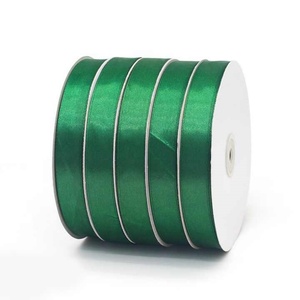 Cinta de Raso de Poliéster 100% con Estampado de Flores y Bronceado, Personalizable, para Envolver Regalos de Cumpleaños, Venta Caliente - Product Image 2