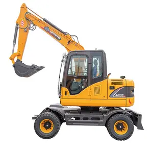 Factory Directly Supply Backhoe Excavator Loader Wheel Mini Backhoe Loader With Good Price