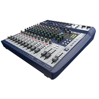 Console de mixage audio Soundcraft Signature 12 canaux pour performances scéniques et chant (2 commandes)