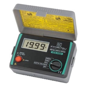 Nouveau testeur de résistance de terre Kyoritsu 4105A-H d'origine japonaise (testeur de résistance de terre) Garantie 1 an Protection IP55 220V - Product Image 1