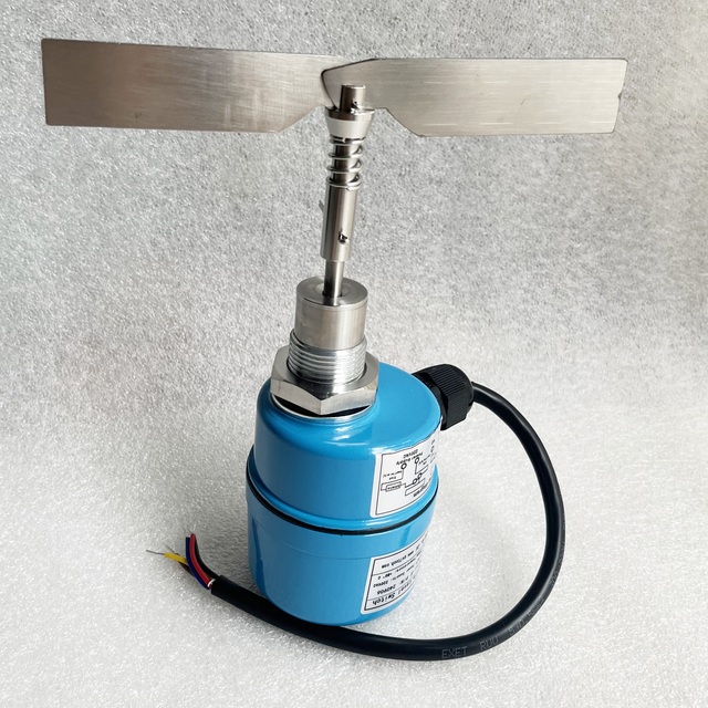 Factory Direct Sale Powder Solid Detect Sensor Blade Rotating Paddle Level Switch Rotary Blade Rotation