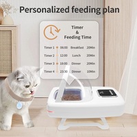 Comedero Inteligente para Mascotas con Sensor Infrarrojo RFID 35-ID, Alimentador Automático para Mascotas con Sensor RFID e Infrarrojo