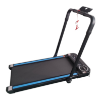 Tapis de course et de marche 2-en-1 robuste avec haut-parleur et application Fitshow JF-H-425D-2A – Offre Spéciale