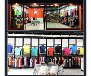 Polos personalizados al por mayor-Camisetas de talla grande con logotipo impreso y bordado para hombre (hasta 6XL) - Product Image 6