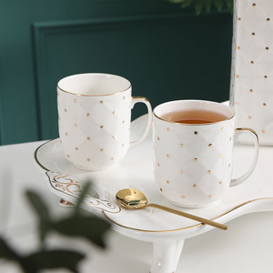 Service à thé en céramique de luxe de haute qualité au design occidental, 8 pièces, théière et tasses avec plateau, ensemble de théière et tasses en porcelaine, thé pour une personne, ensemble de théière - Product Image 5