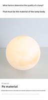 Grande Lampe sur Pied LED en Résine Acrylique au Design Minimaliste Moderne en Forme de Lune, Contrôle par Bouton, Lumière Chaude, Durée de Vie de 90 000 Heures, pour Salon