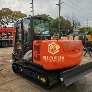 Excavatrice Hitachi d'occasion, Hitachi ZX60, mini-excavatrice de 6 tonnes d'occasion avec moteur d'origine, certifiée EPA CE, modèle Hitachi ZX70 - Product Image 1
