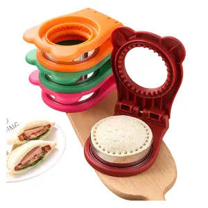 Sandwich Cutter Sealer und Decruster für Kinder DIY Aus stecher machen Pocket Sandwiches Handschutz Edelstahl Backwerk zeuge