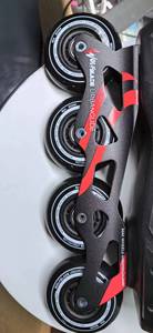 YSMLE Haute Qualité Adulte Professionnel En Plein Air Rue Patins À Roulettes Chaussures noir 4 Roues Patins À Roues Alignées - Product Image 6