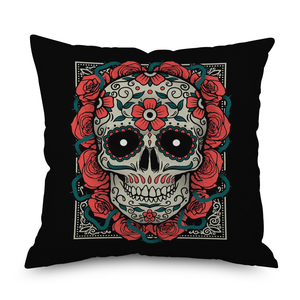 <span class=keywords><strong>Housse</strong></span> de coussin de Tarot noir, taie d'oreiller décorative crâne <span class=keywords><strong>Dragon</strong></span>, <span class=keywords><strong>housse</strong></span> de décoration pour la maison - Product Image 4
