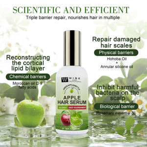 イラクサヘアオイルバルク100mlプライベートラベルディープネイリッシュカスタマイズハーブルート強化グロスドライヘア用アップルサイダー - Product Image 4