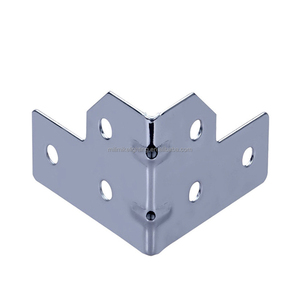 Chine fabriqué en usine Six trous gaufrage Angle orthèse estampage Angle orthèse pour boîte à outils Angle droit <span class=keywords><strong>Coin</strong></span> Code - Product Image 1