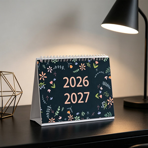 2026-2027 Modestaande bureaukalender maandelijks omdraaibaar 10x8,25 inch dik papier met stickers voor thuiskantoor academisch jaar - Product Image 2